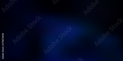 Dark blue vector abstract blur texture.