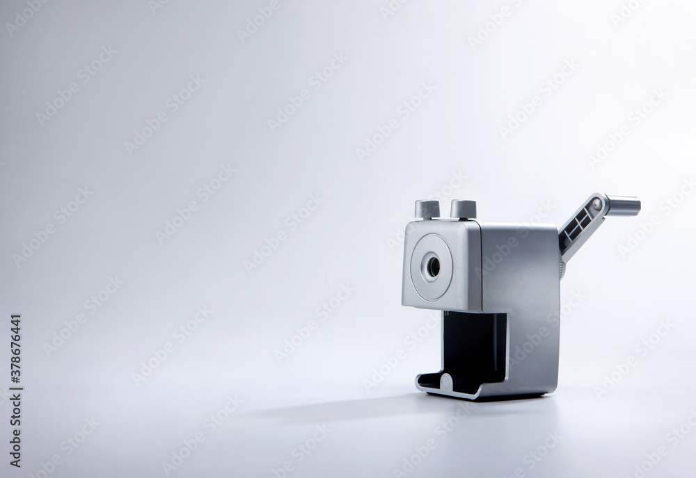 Naklejka premium sharpener and eraser