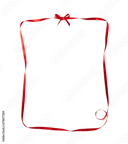 gift box with red ribbon