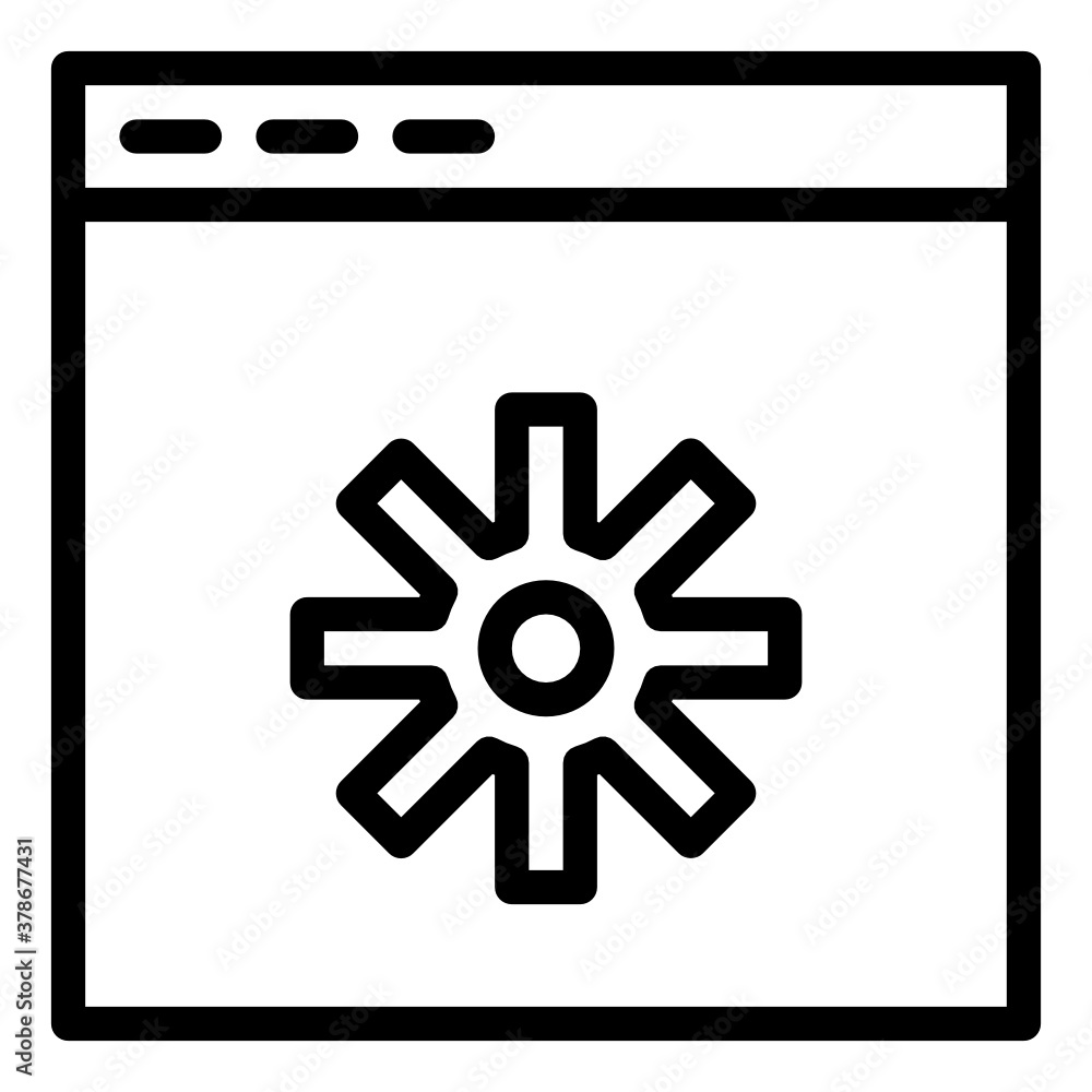 Science outline style icon. suitable for your creative project. Science outline style icon. suitable for your creative project.
