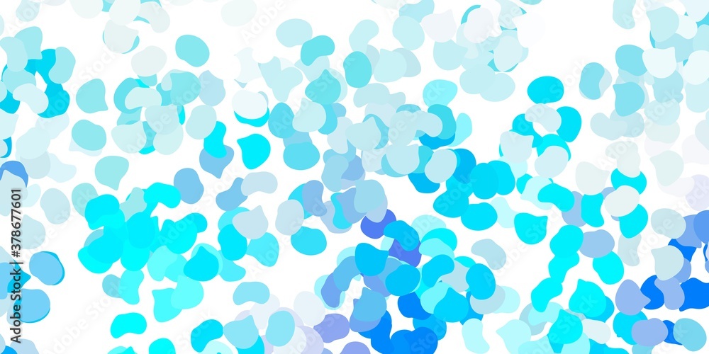 Light blue vector backdrop with chaotic shapes. Light blue vector backdrop with chaotic shapes.