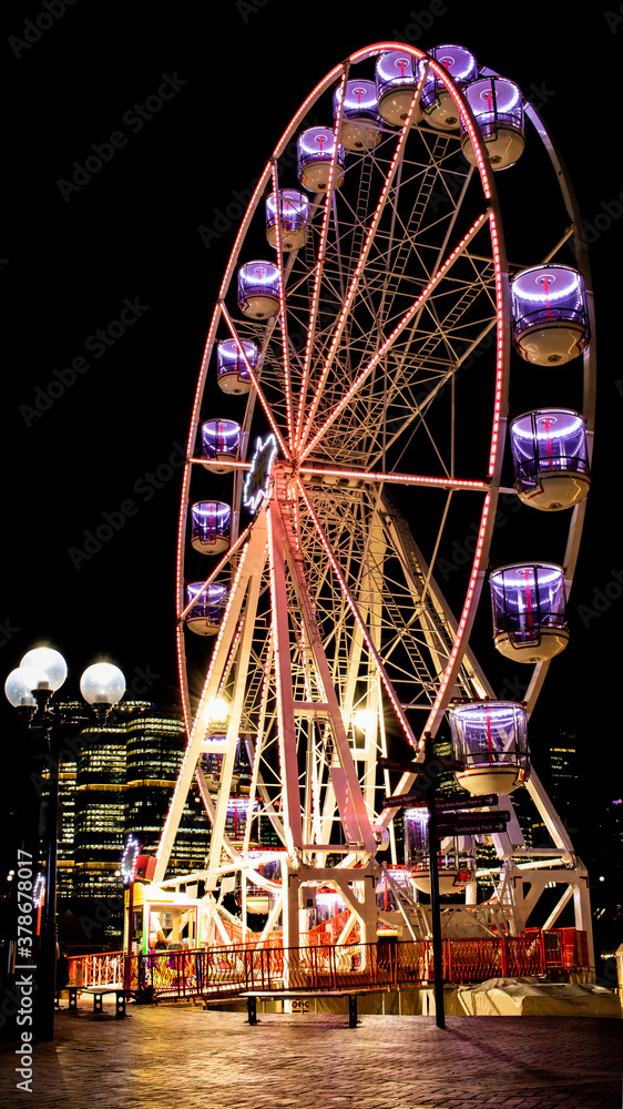Fototapeta premium Ferris Wheel of Darling Harbour