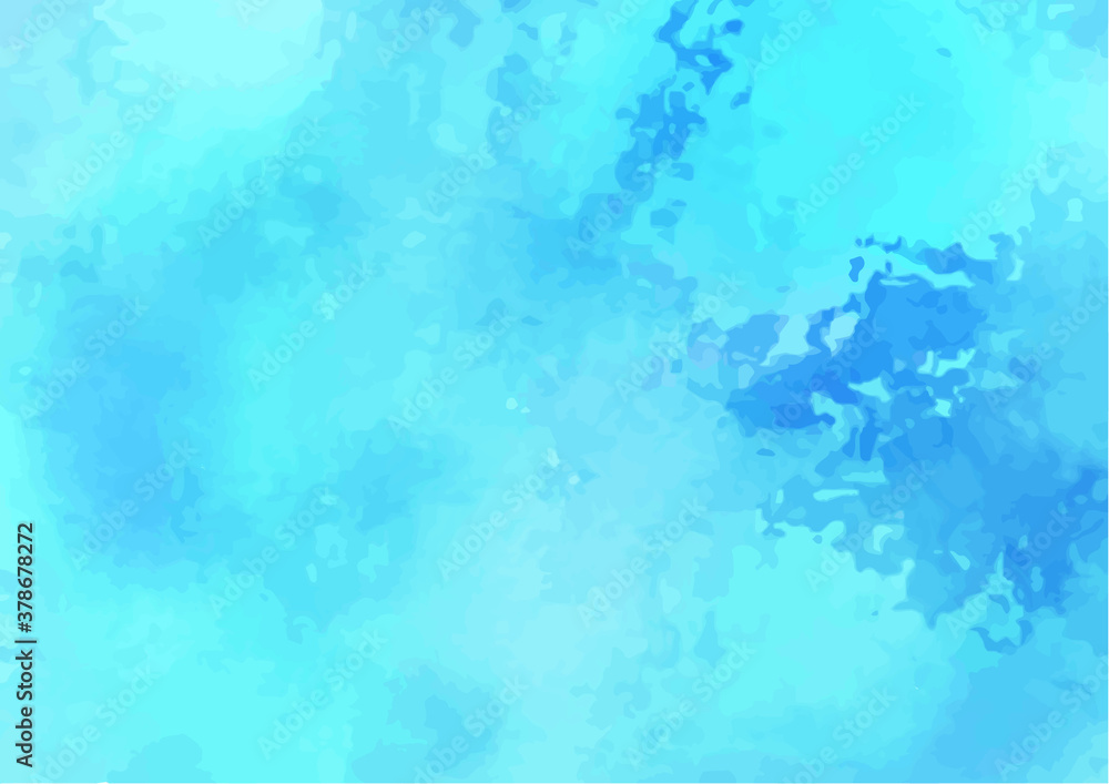 水彩　 青　アブストラクト　背景　壁紙　watercolor blue　abstract 　background