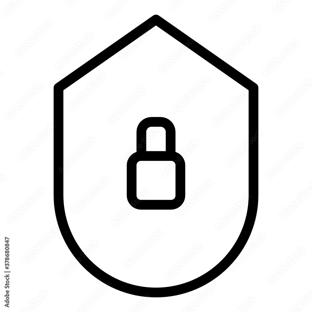 security line style icon. suitable for your creative project. security line style icon. suitable for your creative project.