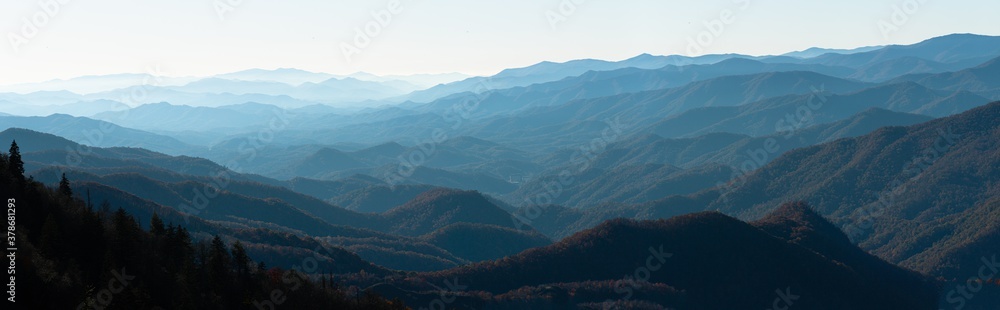 view of the Smoky mountains
