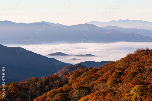 autumn in the mountains