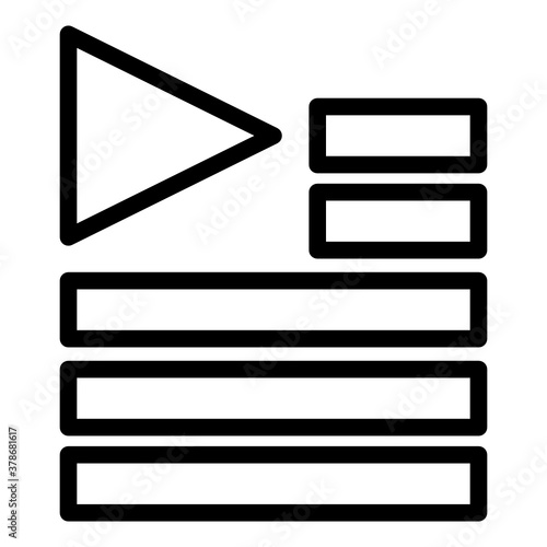 multimedia line style icons. suitable for your creative project.