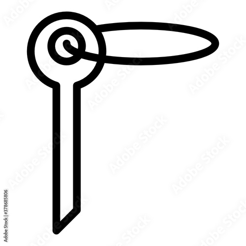hotel service line style icon. suitable for your creative project.