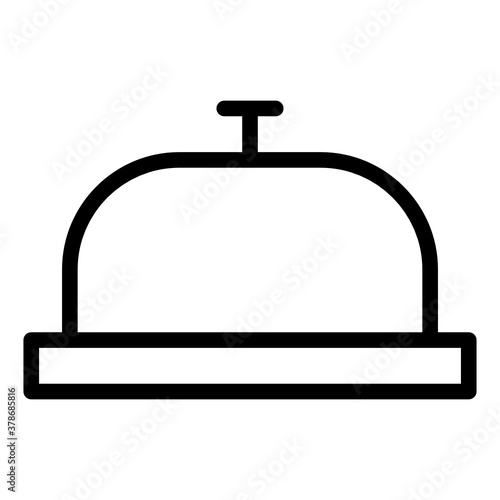hotel service line style icon. suitable for your creative project.