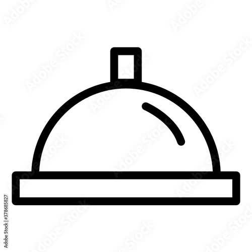 hotel service line style icon. suitable for your creative project.