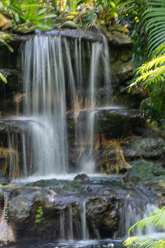 Blurred waterfall