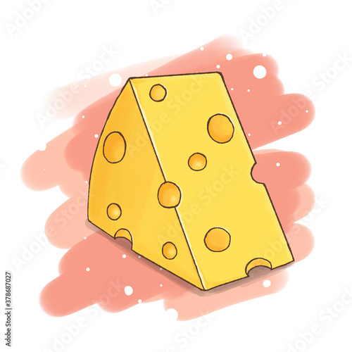A slice of cheese