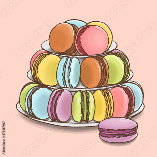 Macaron Tower