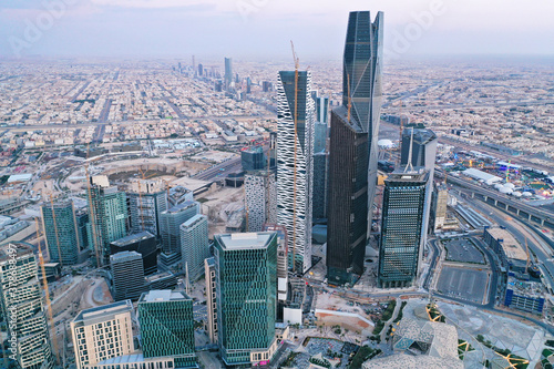  King Abdullah Financial District in Riyadh Saudi Arabia