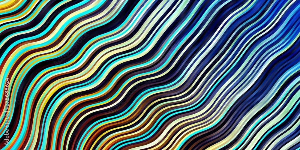 Light Blue, Yellow vector pattern with lines. Illustration in abstract style with gradient curved. Pattern for websites, landing pages. Light Blue, Yellow vector pattern with lines. Illustration in abstract style with gradient curved. Pattern for websites, landing pages.