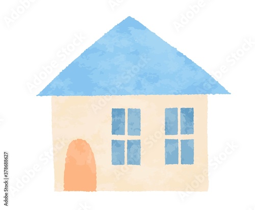 シンプルな住居のイラスト