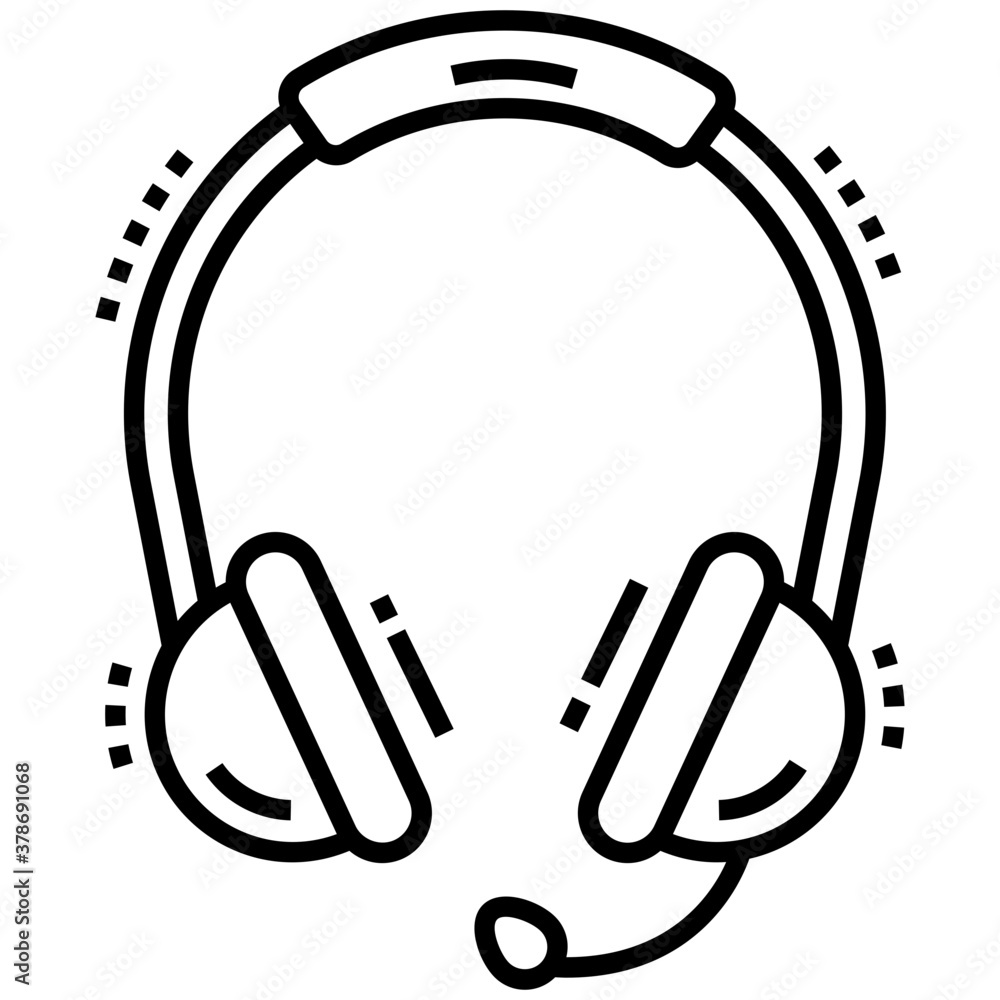 Headphone with Microphone Headphone with Microphone