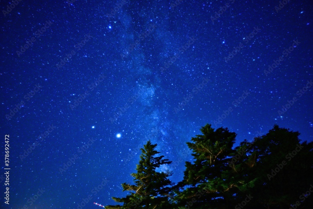 大台ヶ原で見た初秋の星空と天の川の情景@奈良 大台ヶ原で見た初秋の星空と天の川の情景@奈良