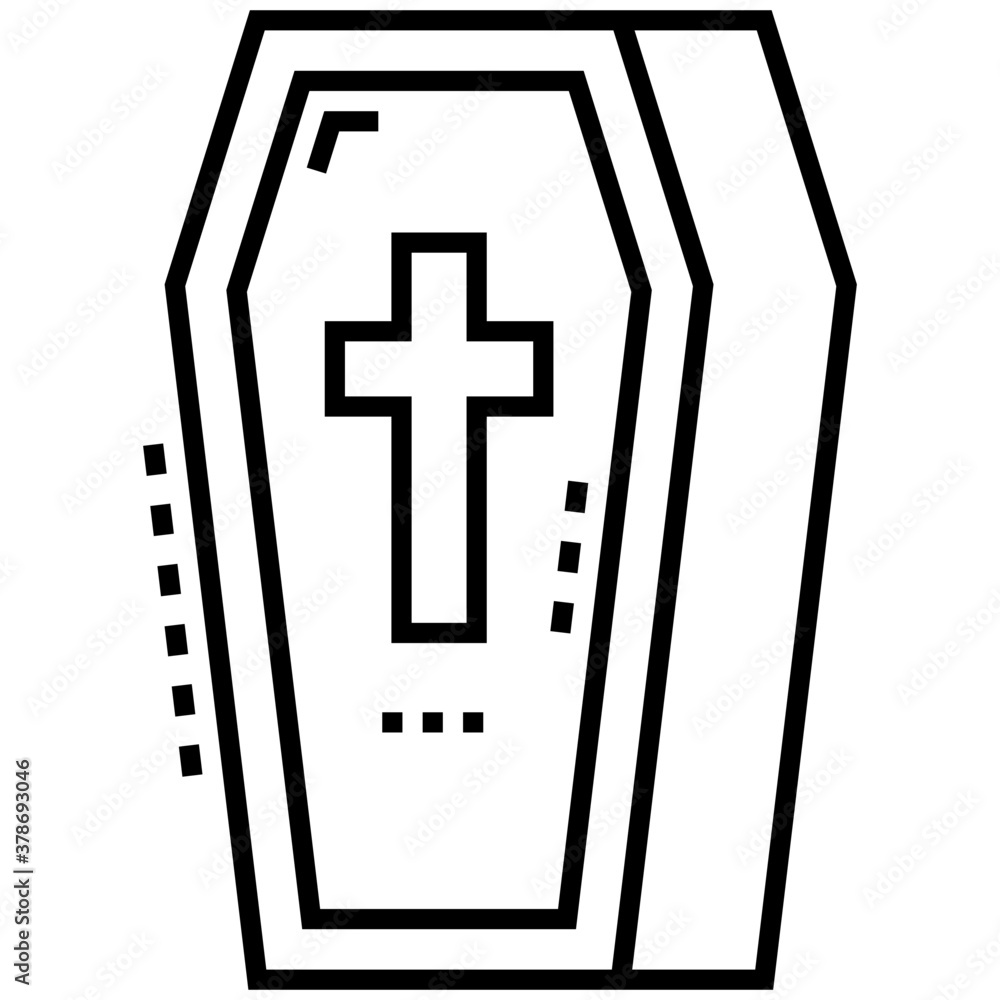 Obraz premium Coffin