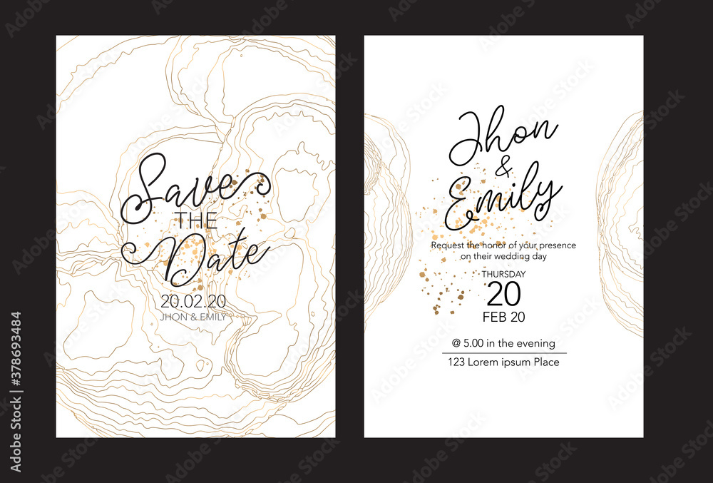 wedding invitation abstract line background wedding invitation abstract line background