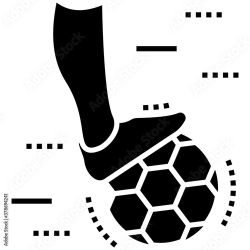Kicking Football 