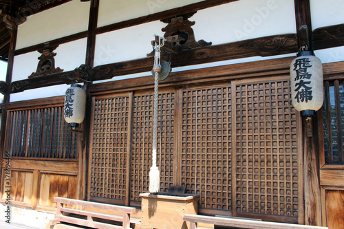Main altar of Asukadera Temple in Asuka