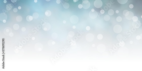 Light Gray vector pattern with circles. Modern abstract illustration with colorful circle shapes. Design for your commercials.