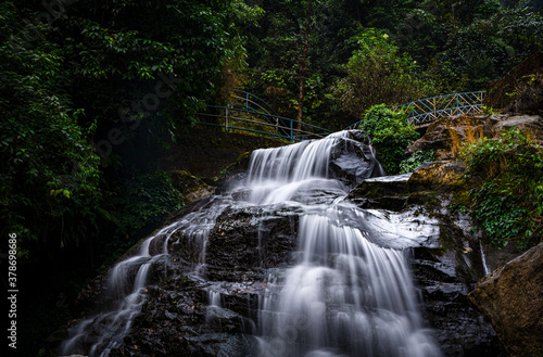 Waterfalls at Rock Garden  Darjeeling