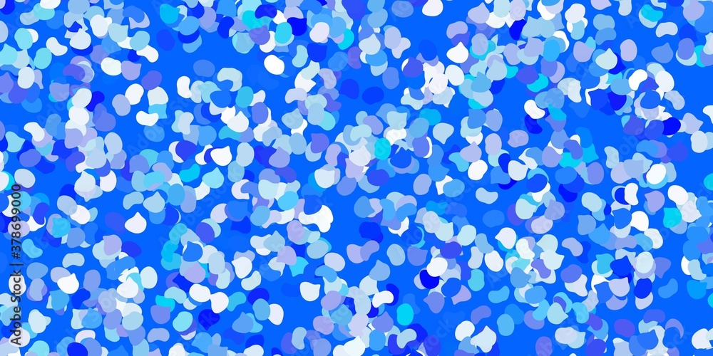 Light blue vector pattern with abstract shapes. Light blue vector pattern with abstract shapes.