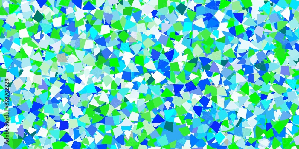 Light blue vector layout with lines, triangles. Light blue vector layout with lines, triangles.