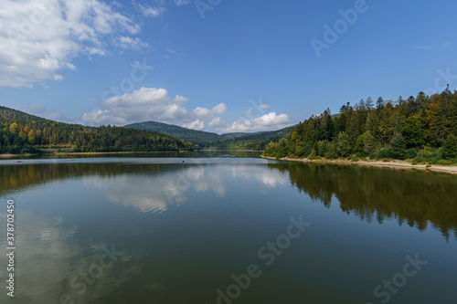 Schwarzenbach reservoir  Schwarzenbachtalsperre  Black Forest  Germany