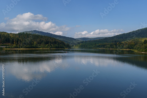 Schwarzenbach reservoir  Schwarzenbachtalsperre  Black Forest  Germany