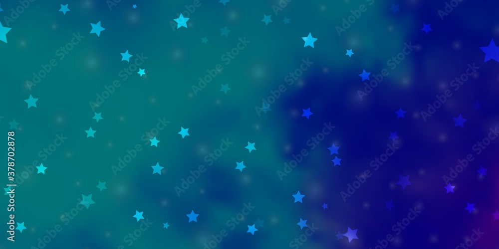 Light Pink, Blue vector texture with beautiful stars. Colorful illustration with abstract gradient stars. Best design for your ad, poster, banner. Light Pink, Blue vector texture with beautiful stars. Colorful illustration with abstract gradient stars. Best design for your ad, poster, banner.