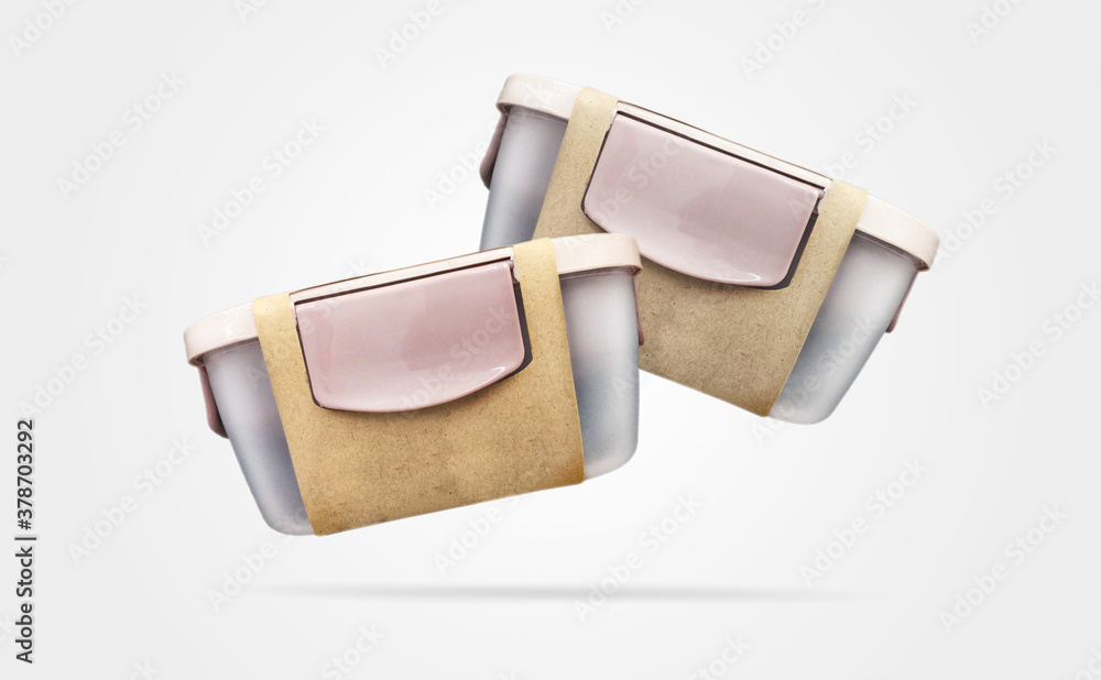 Lunch Box Mockup Design Stock Illustration | Adobe Stock