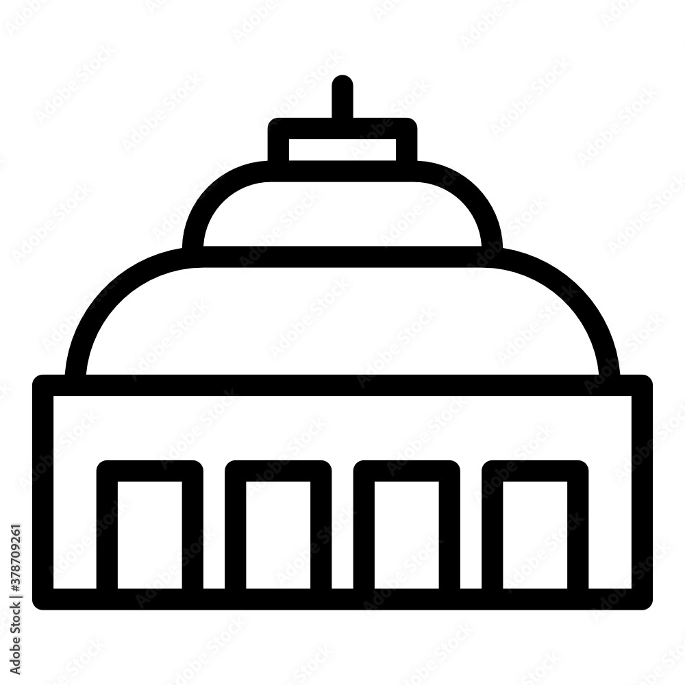 mosque line style icon. suitable for your creative project. mosque line style icon. suitable for your creative project.