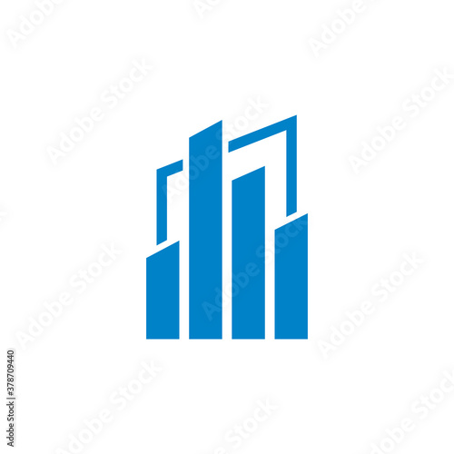 Abstract Chart Vector   Finance Logo