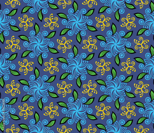 Abstract patterns seamless color doodle Sketch