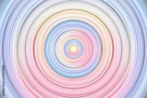 Abstract Colorful Circle Art design with wave liquid shape background