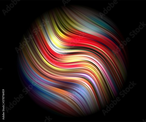 Vector of fantasy colorful planets space background