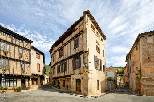 Medieval Houses, Alet-Les-Bains, Southern France