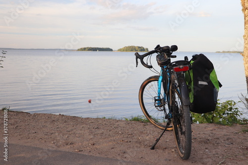 Jezioro Śniardwy, Mazury, turystyka rowerowa gravelem
