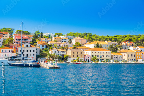 Town of Mali Losinj on the island of Losinj, Adriatic coast in Croatia