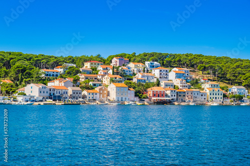 Town of Mali Losinj on the island of Losinj, Adriatic coast in Croatia © ilijaa