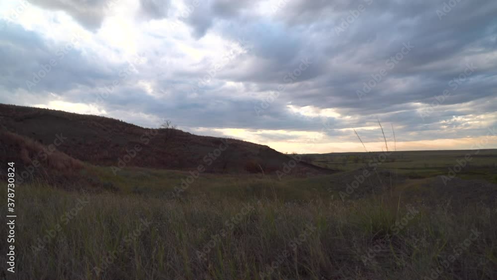 time-lapse of sun setting in South Dakota time-lapse of sun setting in South Dakota