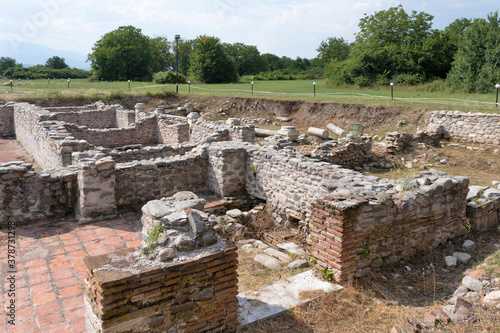 Ruins of ancient Roman city Nicopolis ad Nestum, Bulgaria