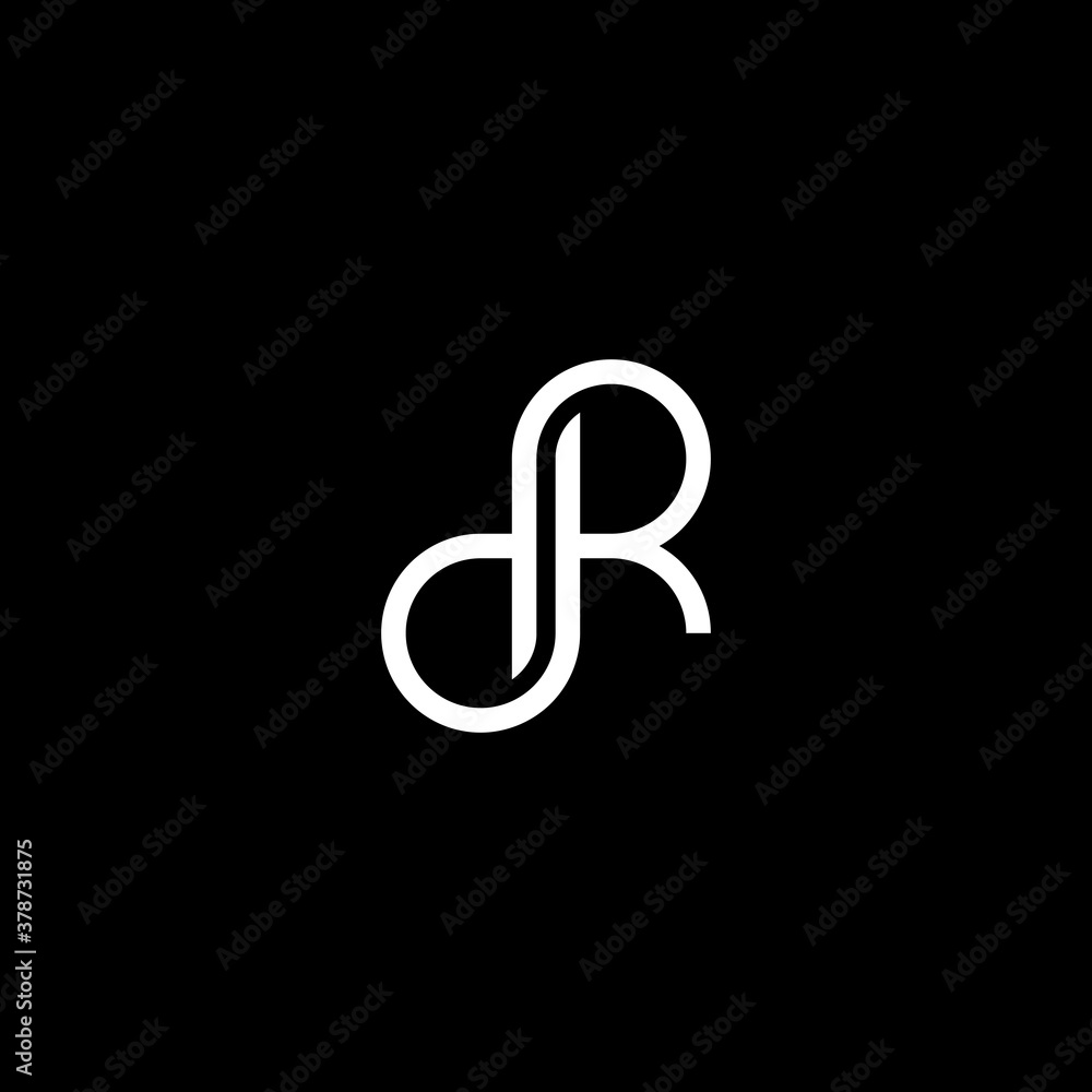 JR or J R letter alphabet logo design in vector format, JR, RJ, J and R abstract vector logo monogram template JR or J R letter alphabet logo design in vector format, JR, RJ, J and R abstract vector logo monogram template
