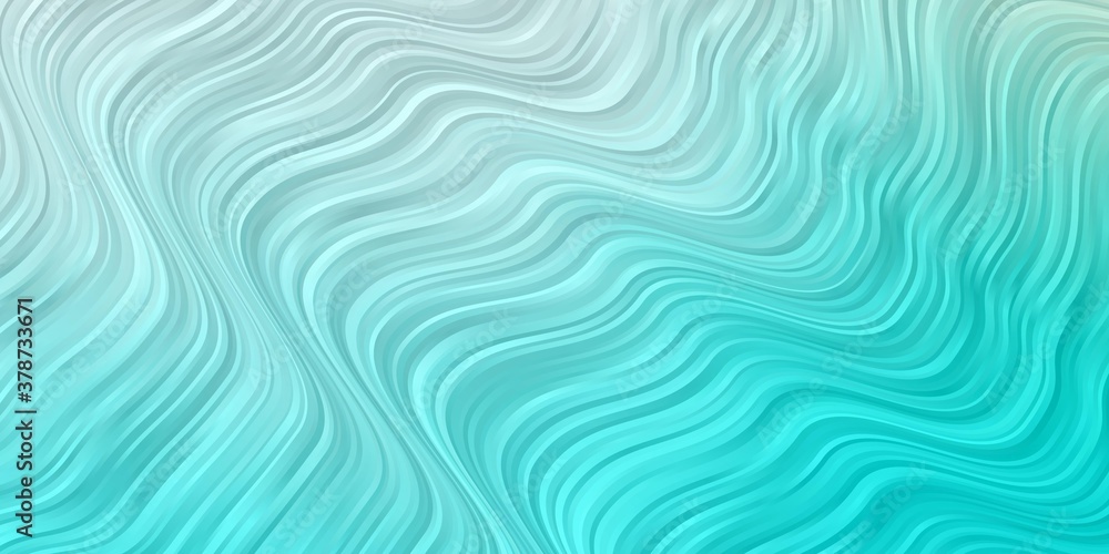 Light Green vector backdrop with curves. Abstract illustration with bandy gradient lines. Pattern for websites, landing pages. Light Green vector backdrop with curves. Abstract illustration with bandy gradient lines. Pattern for websites, landing pages.
