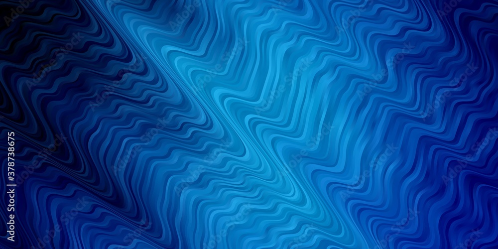 Light BLUE vector texture with curves. Abstract illustration with gradient bows. Pattern for ads, commercials. Light BLUE vector texture with curves. Abstract illustration with gradient bows. Pattern for ads, commercials.