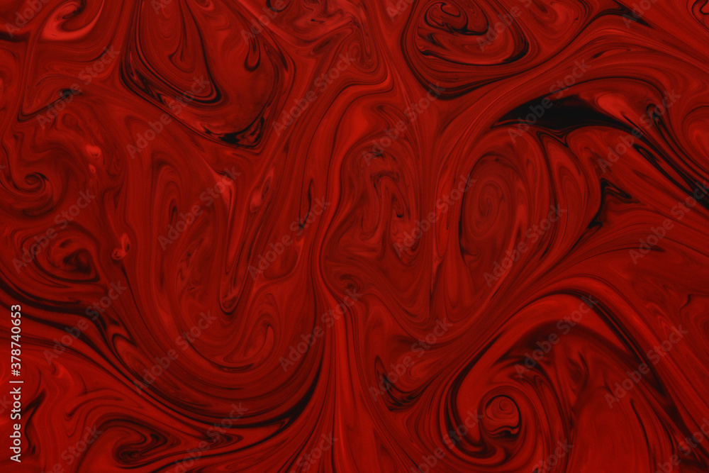 Liquify Swirl Red Color Art Abstract Pattern,Creative design templates for product smartphone web and mobile applications