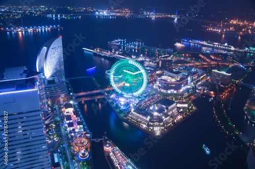 みなとみらいの夜景